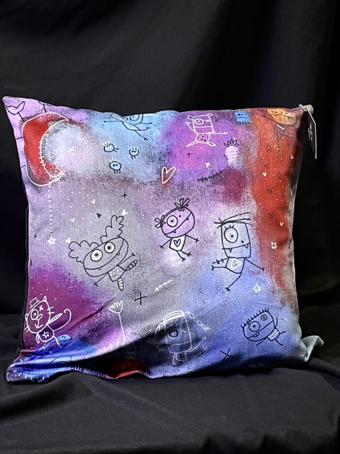 Coussin Julie Miville* Les Affreux - Image 3
