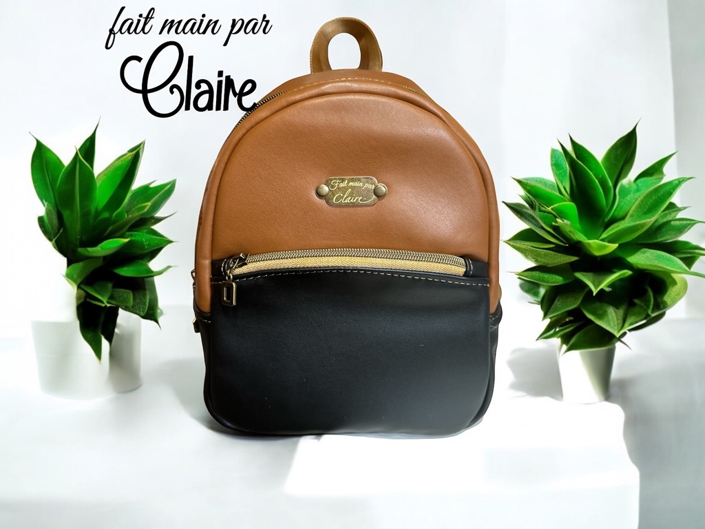 Sac à dos en cuir végétal - Image 14