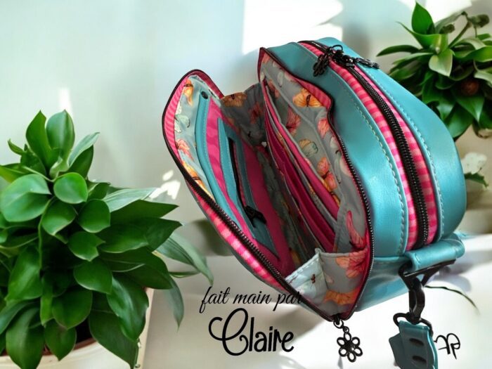 Sac Bandoulière cuir végétal - Image 9