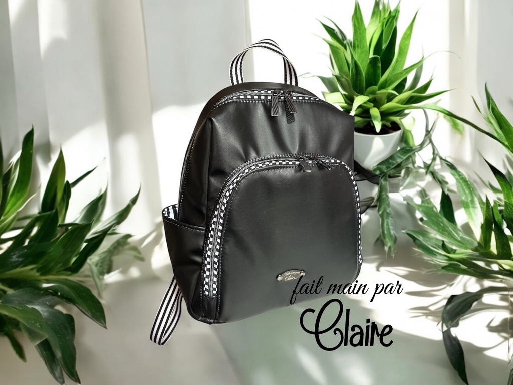 Sac à dos en cuir végétal - Image 11