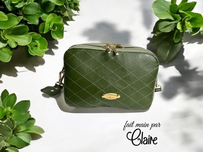 Sac Bandoulière cuir végétal - Image 4