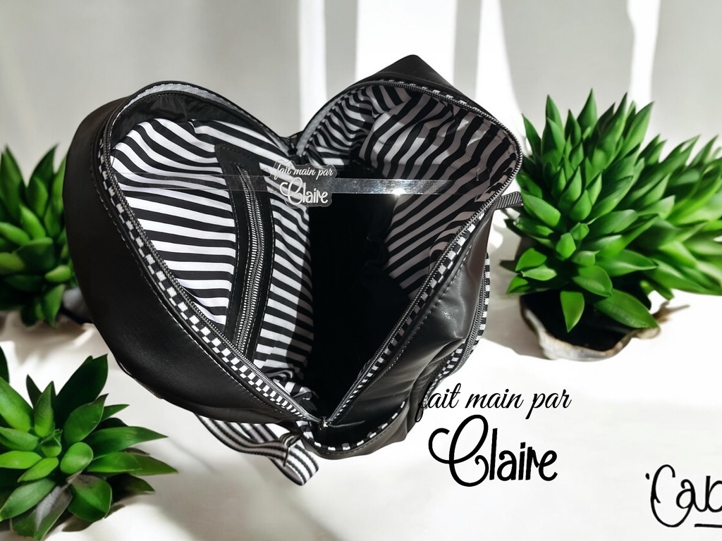 Sac à dos en cuir végétal - Image 12