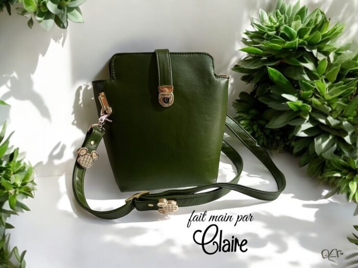 Sac Bandoulière cuir végétal - Image 3