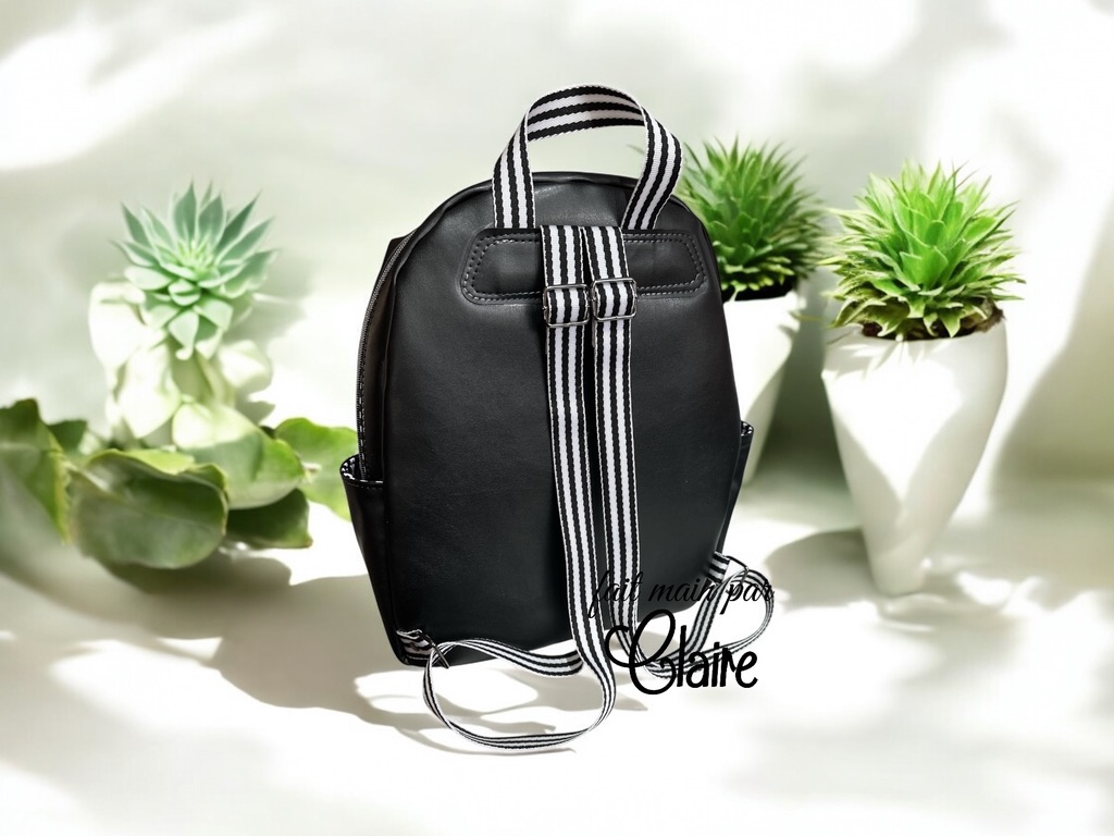 Sac à dos en cuir végétal - Image 10