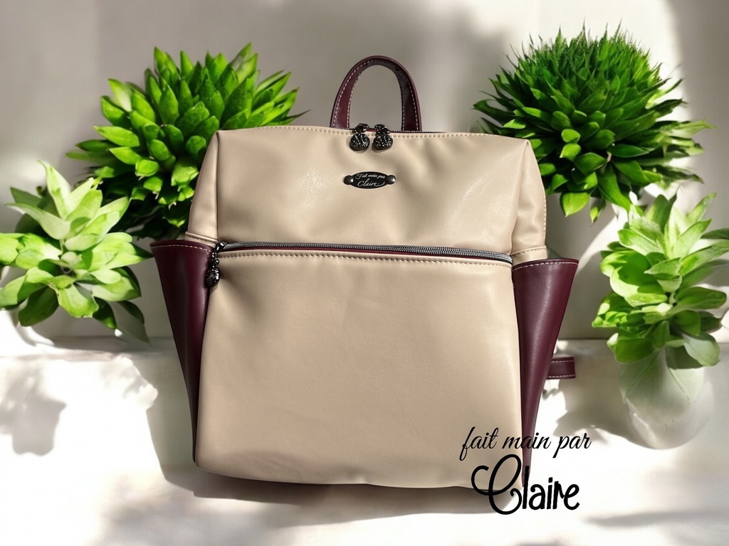 Sac à dos en cuir végétal - Image 7