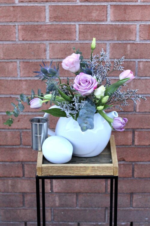 Théière ChirpyPot fleurie